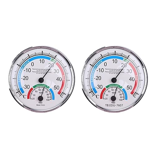 Indoor Thermometer Hygrometer 2 In 1 Temperatur Analoge Luftfeuchtigkeit Monitor Messgerät Für Hauszimmer Wall Desktop Display Temperaturfeuchtigkeit Monitor Outdoor Outdoor Indoor Thermometer Hygrometer 2 In 1 Temperatur Analoge Luftfeuchtigkeit Monitor Messgerät Für Hauszimmer Wall Desktop Display Temperaturfeuchtigkeit Monitor Outdoor Outdoor von BUBEFSKD