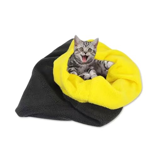 BUBEFSKD Katze Schlafsack Selbstwärme Süße Taschenstützen Besser Schlafsack Winter Mehrfarbige Tasche Verbessert Schlafkatze Bett Cave BUBEFSKD Katze Schlafsack Selbstwärme Süße Taschenstützen Besser Schlafsack Winter Mehrfarbige Tasche Verbessert Schlafkatze Bett Cave von BUBEFSKD