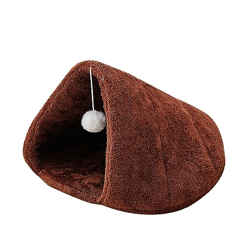 Katzenhöhle Warmes Bett Für In Innenwaschbares Weiche Betten Zelthaus Welpen Kleine Hunde Verdicken Untere Betten Innenkatzen Waschbar von BUBEFSKD