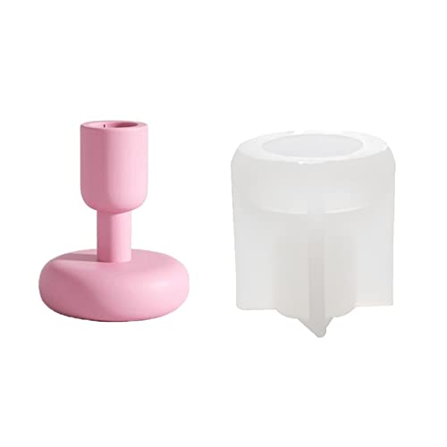 Kerzenhalter Harz Schimmel Weinglass Kerzensepoxy Gussform Kristall Weißer Kerzenhalter Juwelierschachtel Kerzenharzform von BUBEFSKD