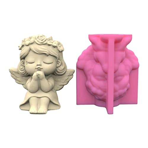 Kerzenhalter Harzform Gips Blumentopf Silikonformen Engel Epoxy Gießen Für Jewelry Storage Box Stift Epoxid Kerzenhalter Harzform Gips Blumentopf Silikonformen Engel Epoxy Gießen Für Jewelry Storage Box Stift Epoxid von BUBEFSKD