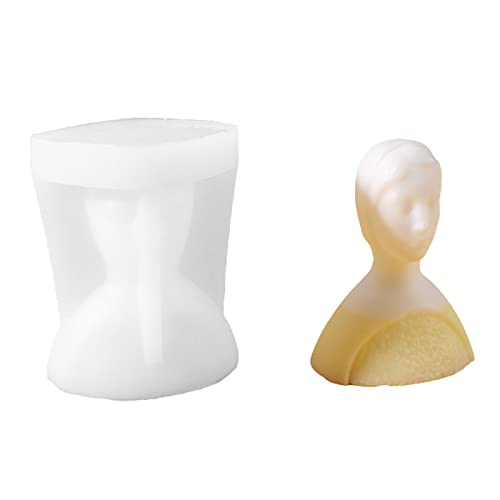 Körper Silikonform Harz Menschliches Gesicht Kerze Silikon Für Duftende Kerzen Seifen Machen Gießen Home Dec Epoxy Gussform von BUBEFSKD