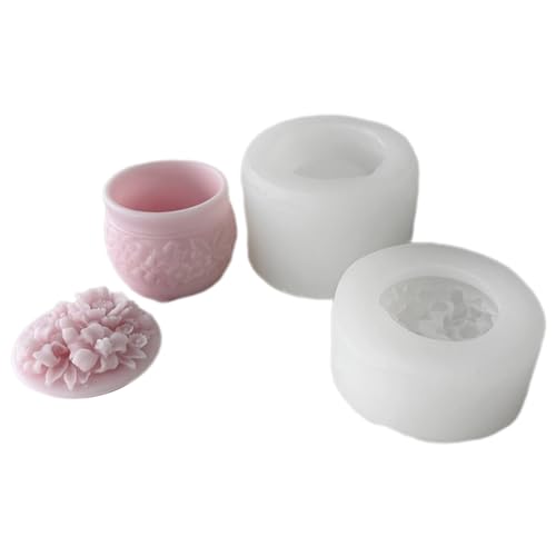 Kreative Blumenspeicherbox Form Harz Kerzenglas Schimmel Kreative Blumenspeicherbox Form Harz Kerzenglas Schimmel von BUBEFSKD