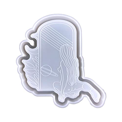 Kristallfruchtschalenform Für Himmelfenster Schönheit Epoxidharz Silikonform Home Dekorationstisch Weinschale Silikon Untersetzer Epoxidharz von BUBEFSKD