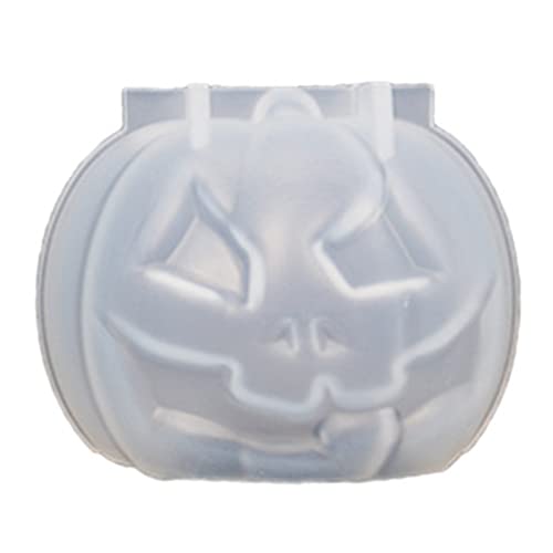 Kürbiskerzenformform Harz Guss Silikon Leicht Zu Entfernen Für Hobbyist Kerzenputz Gips Halloween Orament Clay Formen Handwerk Schmuckton Kinder Silikon Formen Ofen Sicher Schmuck von BUBEFSKD
