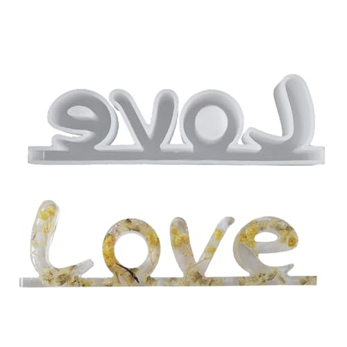 Liebe Kuss Silikonform Englische Buchstaben Epoxidharzform Für Craft Desktop Orumament Schmuck Machen Werkzeugdekoration Harzformen Liebe Kuss Silikonform Englische Buchstaben Epoxidharzform Für Craft Desktop Orumament Schmuck Machen Werkzeugdekoration Harzformen von BUBEFSKD