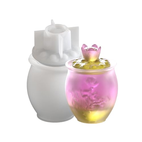 Lotusblüten Silikonbehälter Form Epoxidharzform Zur Herstellung Einzigartiger Kerzenhalter Und Schreibtisch Organizer Glasform Silikonform Für Handwerk Lotusblüten Silikonbehälter Form Epoxidharzform Zur Herstellung Einzigartiger Kerzenhalter Und Schreibtisch Organizer Glasform Silikonform Für Handwerk von BUBEFSKD