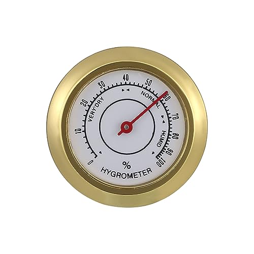 Mechanischer Hygrometer 43 Mm Feuchtigkeitsdetektoren Rund Hygrometer Taschenfeuchtigkeit von BUBEFSKD