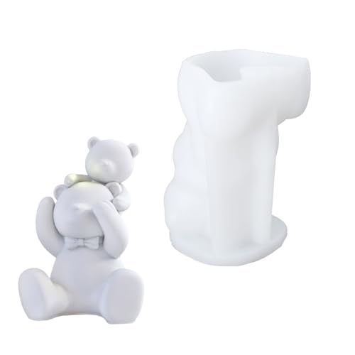 Mehrzweck Entzückender Bär Stally Silikonform Tragbar Für Harzfahrzeuge Und Gips Figuren Home Decoration Bären Kerzenform Mehrzweck Entzückender Bär Stally Silikonform Tragbar Für Harzfahrzeuge Und Gips Figuren Home Decoration Bären Kerzenform von BUBEFSKD