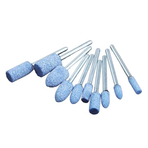 Mehrzweck Schleifschleifkopf Set 10pcs 1/8 Schaft Allgemein Für Holzbearbeitungsstein Polierwerkzeug Polierbit Mehrzweck Schleifschleifkopf Set 10pcs 1/8 Schaft Allgemein Für Holzbearbeitungsstein Polierwerkzeug Polierbit von BUBEFSKD