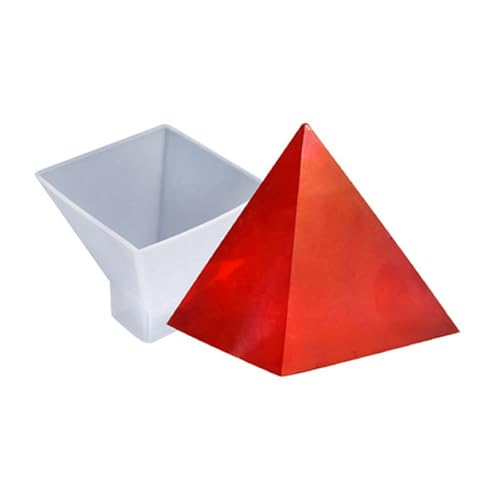 Mehrzweck Silikon Pyramidenform Für Harzkerzenseife Und Wiederverwendbare Handwerksmittelzubehör Schmuckzeugwerkzeug Dekorative Harzpyramiden Silikonform Mehrzweck Silikon Pyramidenform Für Harzkerzenseife Und Wiederverwendbare Handwerksmittelzubehör Schmuckzeugwerkzeug Dekorative Harzpyramiden Silikonform von BUBEFSKD