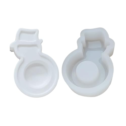 BUBEFSKD Mond Herzkerzenhalter Formen Diamantharze Für Kerzenstiel Teelichthalter Bären Hirschkatzen Geformte Harze Family Treffen von BUBEFSKD