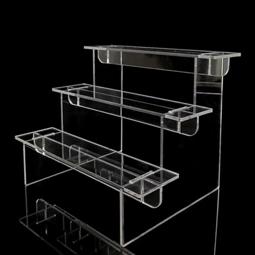 Multi Acryl Display Stehen 1-5 Ebenen Für Schmuck Und Sammlerstücke Parfums Rack von BUBEFSKD