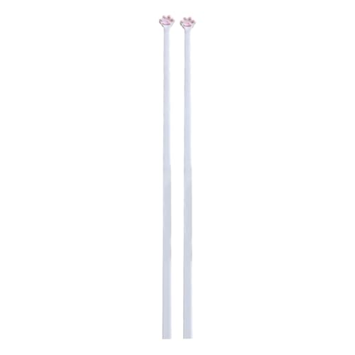Neue Cartoon Katzen Pfoten Kopplagen Mit Starken Praktischen Kreativen Restaurants Utensilien Baby Essen Helfer Küche Gadget Plastik Training Essstäbchen von BUBEFSKD