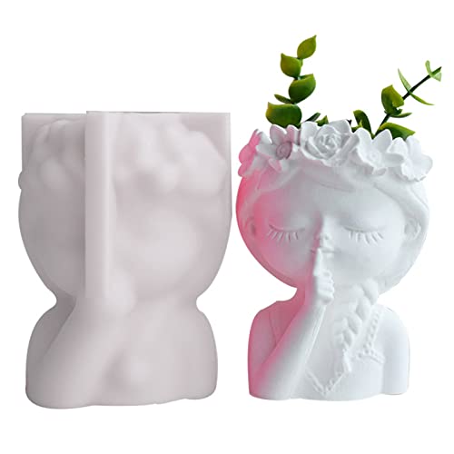 Niedliche Girlande Mädchen Silikon Blumenpot Form Keramik Ton Handwerksform Epoxidharz Beton Formen Kerzen Topf Formschimmel Betonform Für Töpfe Silikon Niedliche Girlande Mädchen Silikon Blumenpot Form Keramik Ton Handwerksform Epoxidharz Beton Formen Kerzen Topf Formschimmel Betonform Für Töpfe Silikon von BUBEFSKD
