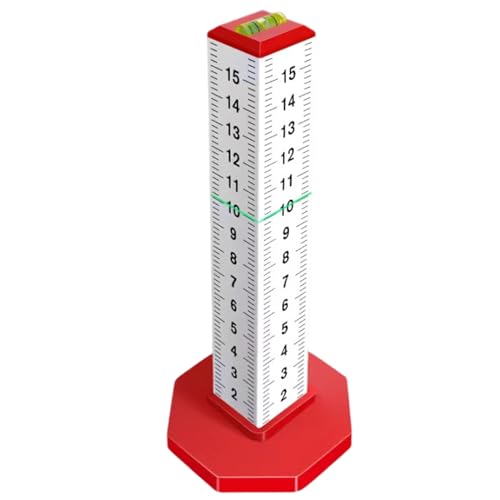 Nivelliergeistniveau Hängsleder Nivellierung Exklusiver Gleichhöhe Lineal Stick Wandfliesen Fliesen Legwerkzeug Horizontale Höhen von BUBEFSKD