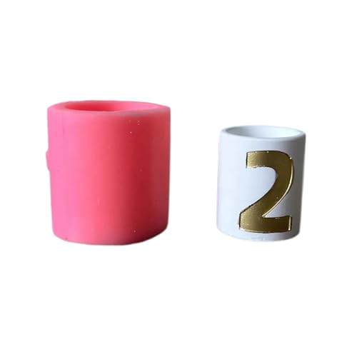 Nummer Geprägte Silikone Teelichthalter Formen Nummer Geschnitzt Silikon Kerzencreme Für Epoxidharz Kerzenhalter Dekoratives Silikonhandwerk von BUBEFSKD
