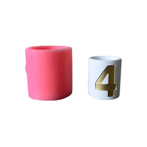 Nummer Geprägte Silikone Teelichthalter Formen Nummer Geschnitzt Silikon Kerzencreme Für Epoxidharz Kerzenhalter Dekoratives Silikonhandwerk von BUBEFSKD