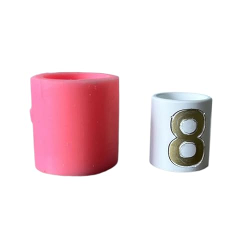 Nummer Geprägte Silikone Teelichthalter Formen Nummer Geschnitzt Silikon Kerzencreme Für Epoxidharz Kerzenhalter Dekoratives Silikonhandwerk von BUBEFSKD