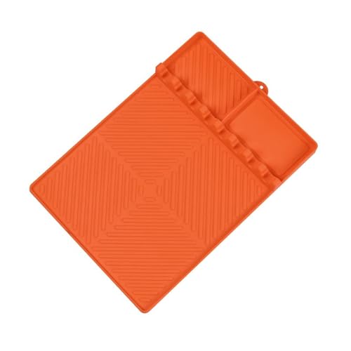 Outdoor Grills Werkzeugpolster BBQ Utensils Pad Kochwerkzeugmatten Grillmatten Silikon Textur Für BBQ Liebhaber Grills Zubehör von BUBEFSKD