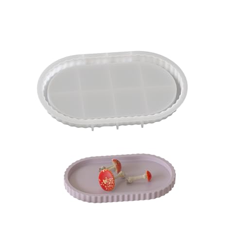 Ovale Platte Coasters Dekoration Form Praktische Epoxid Silikonplatte Zur Herstellung Einzigartiger Ovaler Tabletts Und Coasters Epoxy Guss Ovale Platte Coasters Dekoration Form Praktische Epoxid Silikonplatte Zur Herstellung Einzigartiger Ovaler Tabletts Und Coasters Epoxy Guss von BUBEFSKD