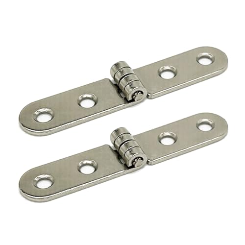 Packung Mit 2 Klapptürscharnieren Mit Rostbeständigem Finish Heavy Duty Door Einfache Installation Für Möbel Und Dekore Einfache Installation von BUBEFSKD