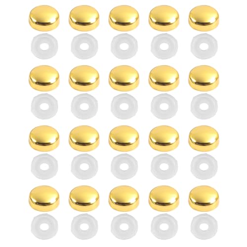 Packung Mit 20 Praktischen Stabilen Glasschrauben Hutnägel Für Kleiderschränke Tische Und Badezimmerpanel Easy Installation Designs Möbelarmaturen von BUBEFSKD