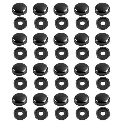 Packung Mit 20 Praktischen Stabilen Glasschrauben Hutnägel Für Kleiderschränke Tische Und Badezimmerpanel Easy Installation Designs Möbelarmaturen von BUBEFSKD