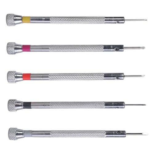 Packung Mit 5 Präzisen Schraubendreher Handwerkzeug 0 8-1 6 Mm Geeignet Für Uhrenreparatur Hobbyisten Professionell Gleichermaßen In Verschiedenen Größe Uhr WARTUNG WARTUNG Packung Mit 5 Präzisen Schraubendreher Handwerkzeug 0 8-1 6 Mm Geeignet Für Uhrenreparatur Hobbyisten Professionell Gleichermaßen In Verschiedenen Größe Uhr WARTUNG WARTUNG von BUBEFSKD