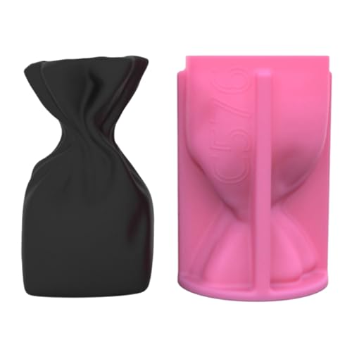 Papiertüum Blumenpot Silikonform Gips Gips Zement Beton Vase Pflanzer Stifthalter Form Häuser Handgefertigtes Harzformen von BUBEFSKD