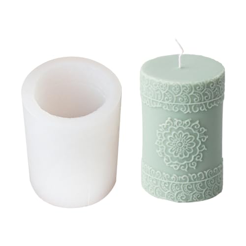 Praktische Kerzenform Süßes Spitzenmuster Zylinder Aromatherapie Schimmelpoxy Wohndekoration Schmuckform Für Frauen Durchscheinende Silikonform Praktische Kerzenform Süßes Spitzenmuster Zylinder Aromatherapie Schimmelpoxy Wohndekoration Schmuckform Für Frauen Durchscheinende Silikonform von BUBEFSKD