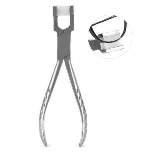 Professionelle Edelstahl Flat Nylon Kieferzange Für Gläser Rahmen Reparaturen Schmuck Making Artwork Werkzeuge Reparatur Kit Kit von BUBEFSKD
