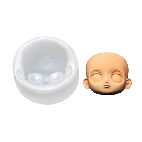 Puppen Baby Gesicht Form Silikonkuchenmodell Handgefertigte Seife Ton Gips Fondant Schokoladenzuckerhandwerk Puppen Baby Gesicht Form Silikonkuchenmodell Handgefertigte Seife Ton Gips Fondant Schokoladenzuckerhandwerk von BUBEFSKD