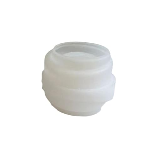 Runde Blumenpot Ornament Form Gips Aromatherapys Dekoration Kerze Tasse Wavesirereguläre Lagertanks Silikonform Home Möbel Teppiche Fensterbehandlungen Dekorative Kissenbeleuchtung von BUBEFSKD