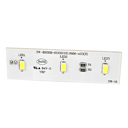 SWBX02B Kältesleuchte LED Board Streifenmodul Für Den Kühlschrank YBP007661 ZBE2350HCA Kühlschrank Lichtmodul Austausch von BUBEFSKD