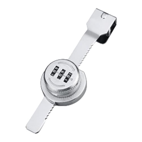 Schiebetür Schloss Mechanischer Passwort Legierung Glas Gleitende Anti Diebstahl Sicherheitskombination Schlüssellose Verriegelung Kombination Außenwetter Für Schließfächer von BUBEFSKD