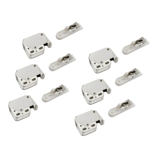 Schranktür Schlüsse Hochleistungsstahl Nylonschlecher Für Küchen Badezimmerschrank Weiche Enge Schrankscharniere von BUBEFSKD