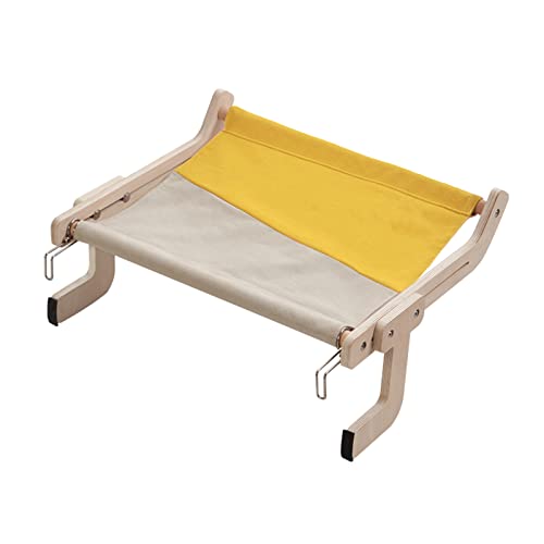 Sicherheit Katzenregale Bett Räumlich Rettend Menschliches Bett Montiertes Barsch Zum Ruhenden Sonnenbaden EIN Nickerchen Und Blick Von Regalen Hängematten Für Innenkatzen von BUBEFSKD