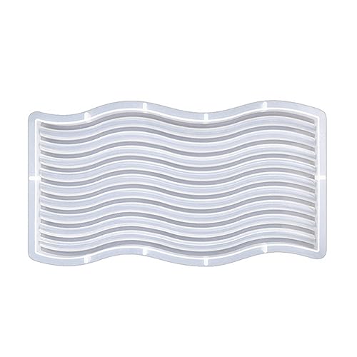 Silikonbogentür Formen Gestreiftes Muster Epoxidharz Für Becher Pad Home Ornamente Tablett Gestreiftes Tablett Schimmelbogenform Form von BUBEFSKD