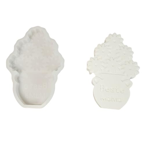 Silikonform Für Muttertag Vase Crafting Kerzenanhänger Stein Diffusorform Für Kreative Geschenk Flexible Silikonform von BUBEFSKD