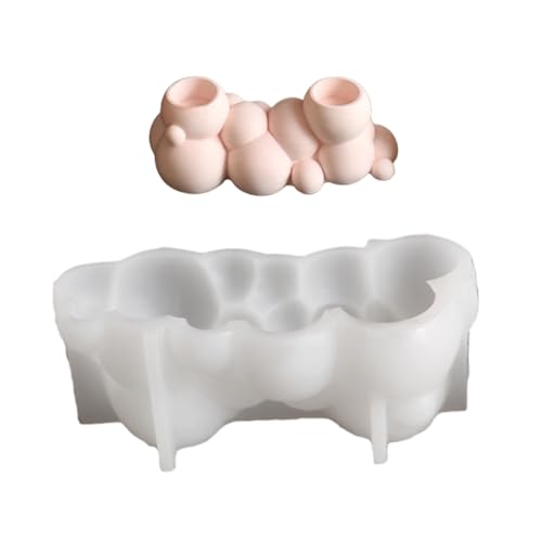 Silikonformen Zur Herstellung Von Kerzenständer Teelichthalter Schimmelpilz Katzen Klaue/Blasen Candlestick Desktop Oramentform Schimmel Kerzensex von BUBEFSKD