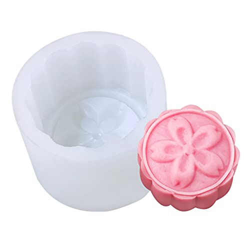 Silikonseife Formen Kuchen Muffin Mondkuchenformen Pfannen Zum Herstellen Von Jelly Keksen Schokolade Handgemachte Seifenschalen Silikon Fondantformen Für Kuchendekoration Strick von BUBEFSKD