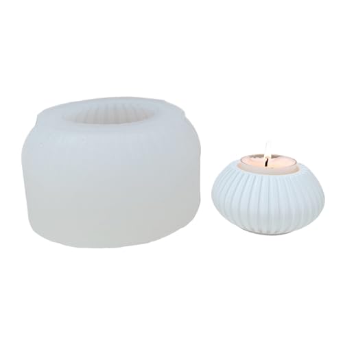 Silikonvase Formen Teelichthalter Ton Für Teelichthalter Kerzenbecher Stand Dekoration Epoxy Harzprojekt Blumenvase Formen von BUBEFSKD