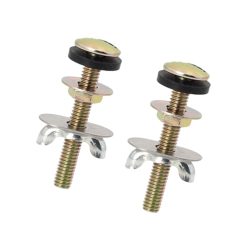 Starke Toilettenpanzer Montagesysteme Rostfeste Metallschrauben Verriegelungsmutter Dichtungsdichtungen Allgemeiner Anwendung Für Haus Mit Und Leckerem Toilettenbehälter von BUBEFSKD