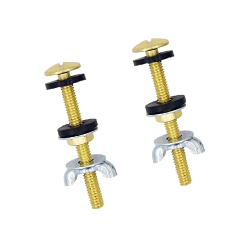 Starke Toilettenpanzer Montagesysteme Rostfeste Metallschrauben Verriegelungsmutter Dichtungsdichtungen Allgemeiner Anwendung Für Haus Mit Und Leckerem Toilettenbehälter von BUBEFSKD