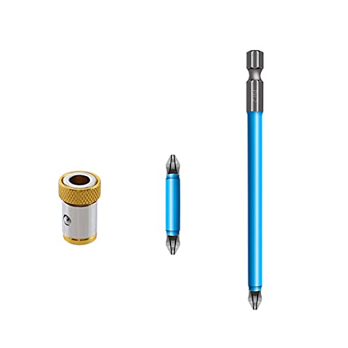 Starker Magnet Für Kreuzbit Set Schrauben Installation Legierung Stahl Blau Set Abriebresistant Haltbarer Elektrowerkzeuge Schraubendreher Organizer Für Werkzeugkasten von BUBEFSKD