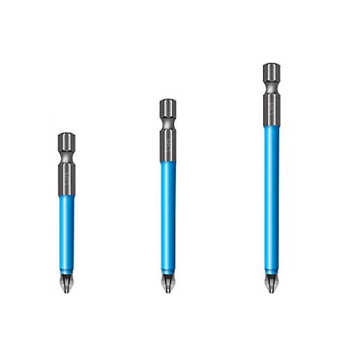 Starker Magnet Für Kreuzbit Set Schrauben Installation Legierung Stahl Blau Set Abriebresistant Haltbarer Elektrowerkzeuge Schraubendreher Organizer Für Werkzeugkasten von BUBEFSKD