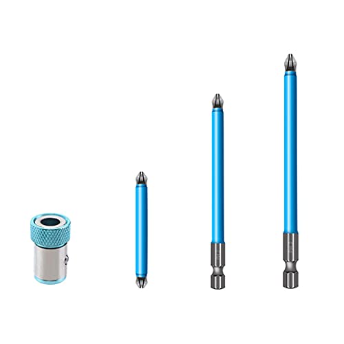 Starker Magnet Für Kreuzbit Set Schrauben Installation Legierung Stahl Blau Set Abriebresistant Haltbarer Elektrowerkzeuge Schraubendreher Organizer Für Werkzeugkasten von BUBEFSKD