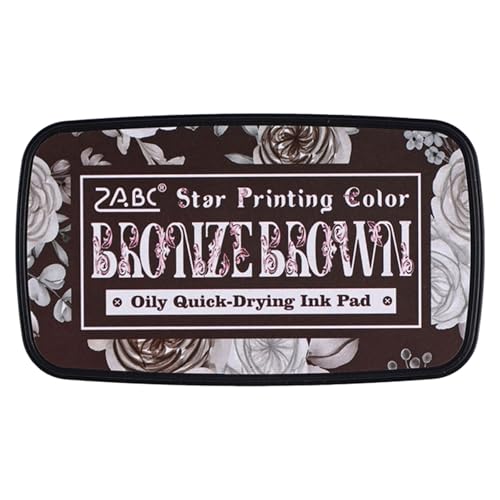 Stempelkissen Verschiedene Farbe Für Journaling Scrapbooking Traditionelles Tinten Farbölbasierter Waschmaschinenbasis Inkabpad Stempelkissen Verschiedene Farbe Für Journaling Scrapbooking Traditionelles Tinten Farbölbasierter Waschmaschinenbasis Inkabpad von BUBEFSKD