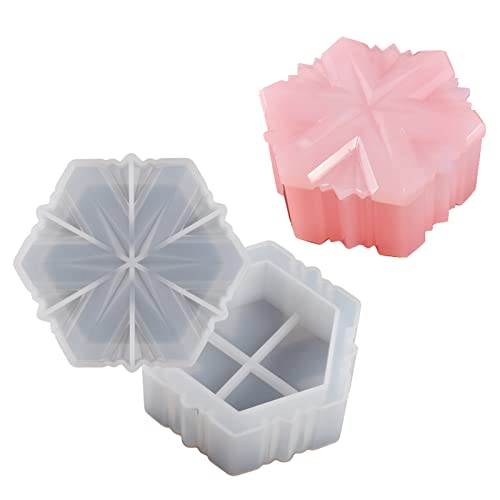 Stereoskopische Sechs Punkte Sternform Schmuckringe Glas Geeignet Für Aufbewahrungsbox Home Decor Hexagonal Sechspunkte Sternschnee Stereoskopische Sechs Punkte Sternform Schmuckringe Glas Geeignet Für Aufbewahrungsbox Home Decor Hexagonal Sechspunkte Sternschnee von BUBEFSKD